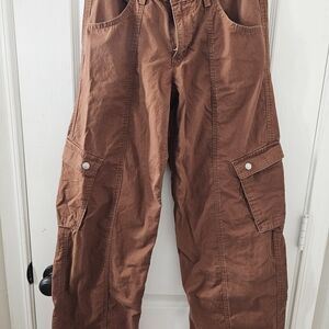 Levi's Burnt Orange Cargo Pants